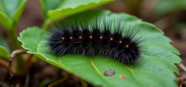 Comment reconnaître une chenille noire poilue : guide pratique pour l’identifier facilement Comment reconnaître une chenille noire poilue : guide pratique pour l’identifier facilement